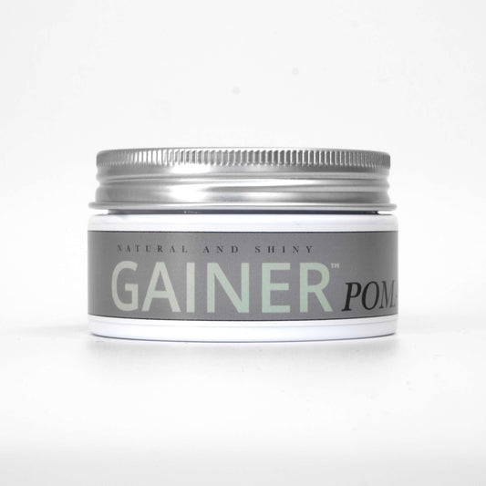 Gainer Pomade – medium shine og naturlige ingredienser, der styrker håret og modvirker hårtab. Lækker pomade hårvoks.