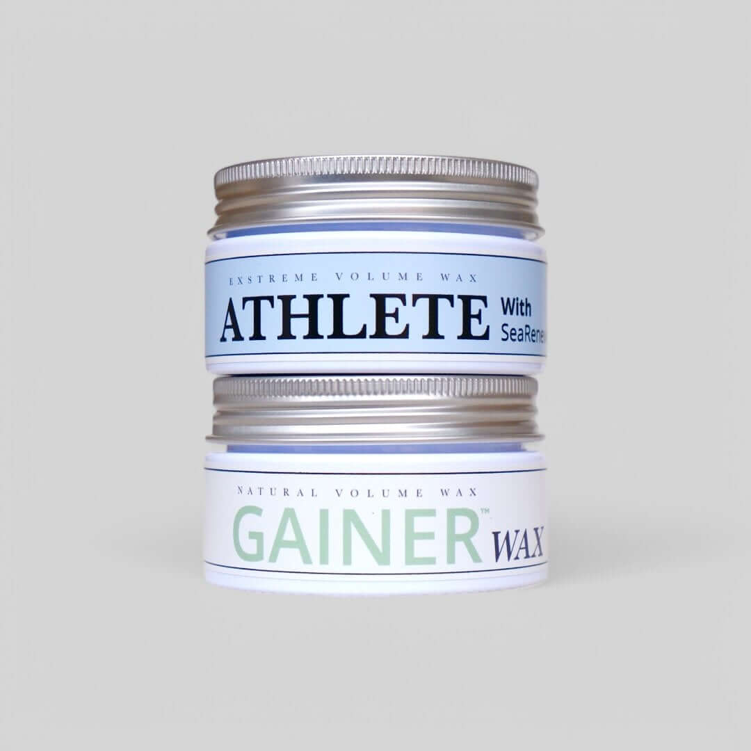 Gainer Wax: Perfekt til et medium-stærkt hold, mat look og ekstrem volume. Athlete Wax: Skabt til performance, stilfuldt stærkt hold, med en anelse shine.
Hårstyling på dine vilkår:
