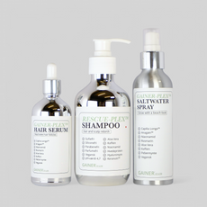 Selfcare Pack: Shampoo, serum og saltwater spray med naturlige ingredienser for sundt, stærkt og fyldigt hår hver dag.